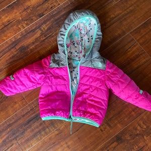 Baby North Face jacket reversible